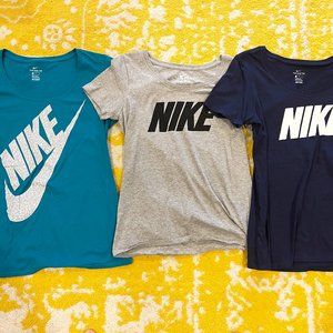 Set of 3 Women's Nike Athletic T-shirts  NWT